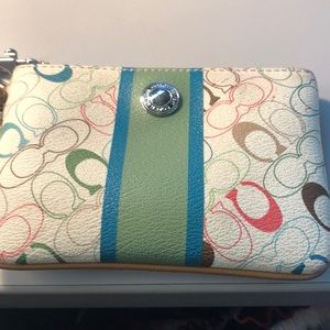 Coach Bags - Coach colored wristlet Coach Bags - Coach colored wristlet
